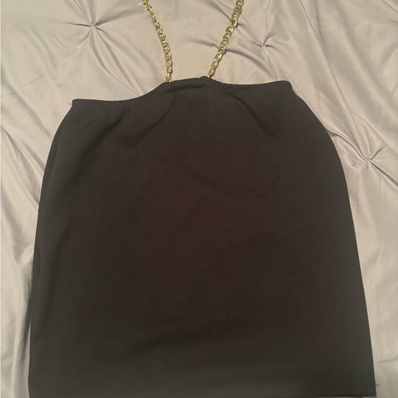 Mini skirt with chain - Picture 5 of 7